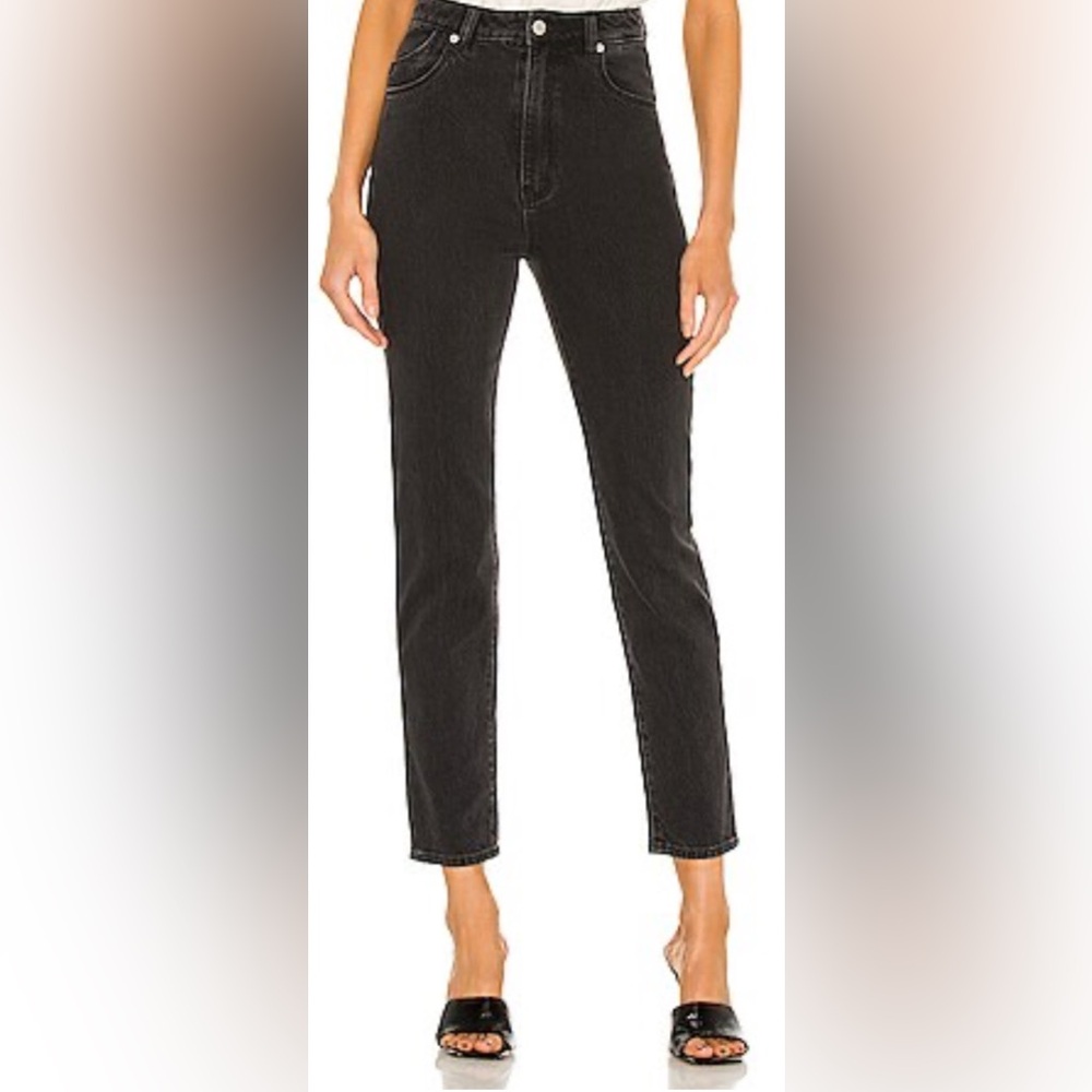 ROLLA'S Dusters Slim Straight Comfort Shadow High rise black stretch street 31